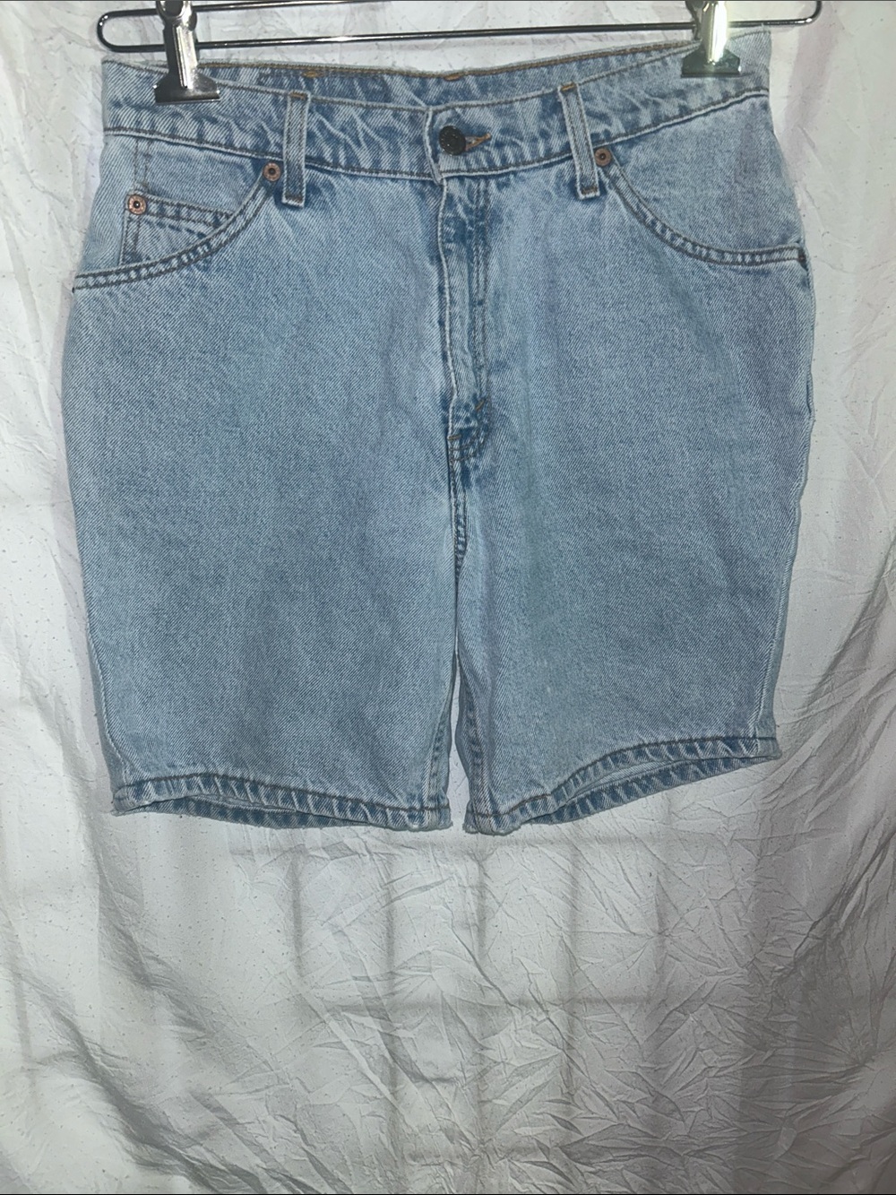 Levi's Vintahe Light Blue High-Rise Denim Shorts size 6
